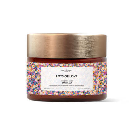 The Gift Label Bath Salt 300gr - Lots Of Love SS25