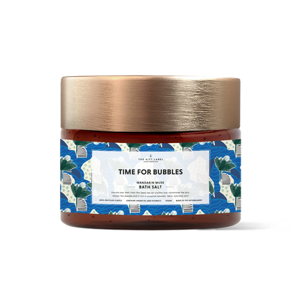 The Gift Label Bath Salt 300gr - Time For Bubbles SS25
