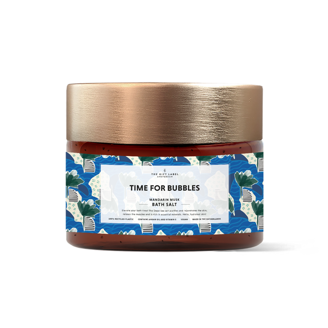 The Gift Label Bath Salt 300gr - Time For Bubbles SS25