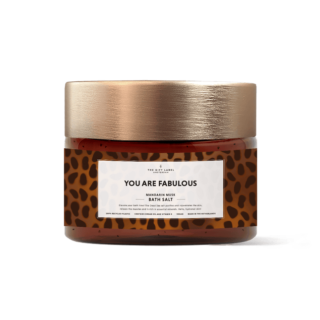 The Gift Label Bath salt - You are fabulous