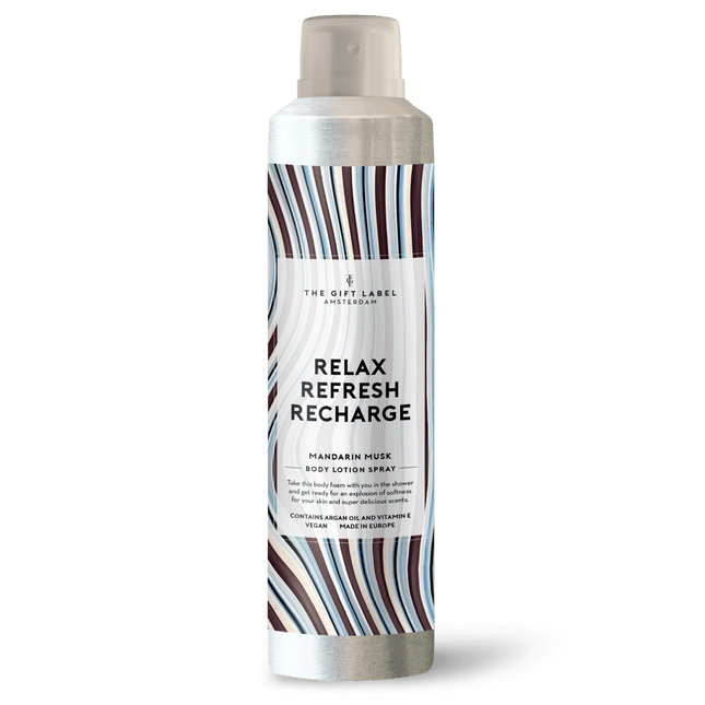The Gift Label Body lotion spray - Relax, refresh, recharge