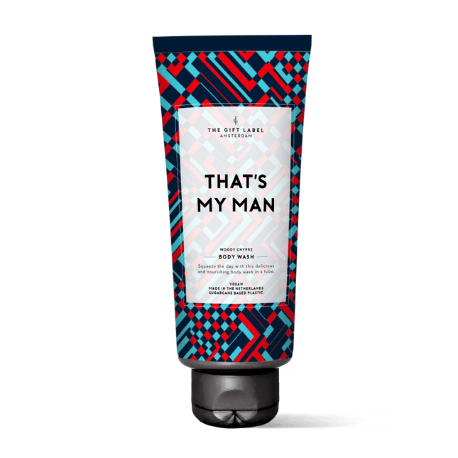The Gift Label Body Wash Men tube 200ml - That's My Man