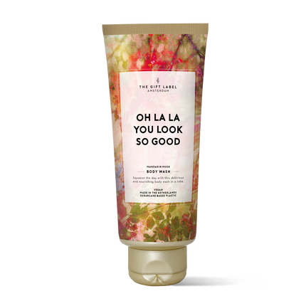 The Gift Label Body Wash Tube 200ml V2 - Oh La La You Look So Good