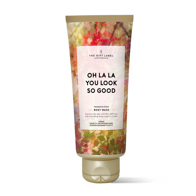 The Gift Label Body Wash Tube 200ml V2 - Oh La La You Look So Good