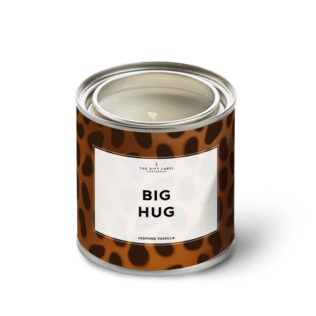 The Gift Label Candle big - Big Hug - Jasmine vanilla