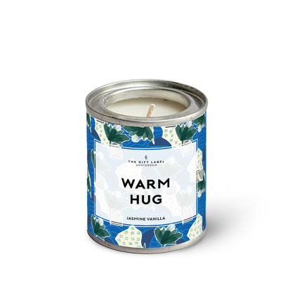 The Gift Label Candletin90gr - Warm Hug SS25 - Jasmine Vanilla