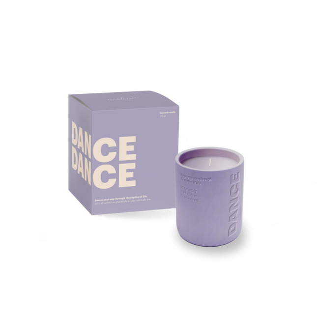 The Gift Label Cemented Candle 170gr - STUDIO - DANCE