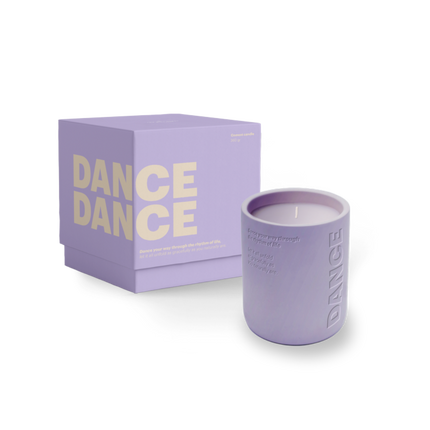 The Gift Label Cemented Candle 360gr - STUDIO - DANCE