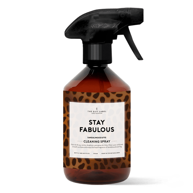 The Gift Label Cleaning spray - Stay fabulous