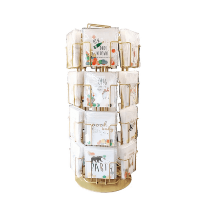 The Gift Label Display confetti 24 vakken goud