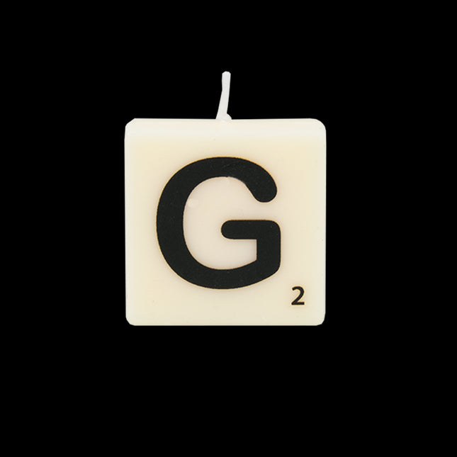 The Gift Label Getallen- en letterkaarsen - G
