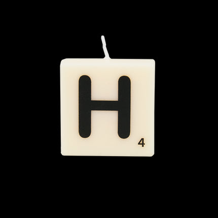 The Gift Label Getallen- en letterkaarsen - H