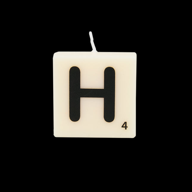 The Gift Label Getallen- en letterkaarsen - H