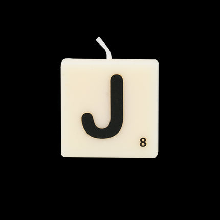 The Gift Label Getallen- en letterkaarsen - J