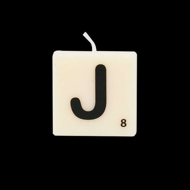 The Gift Label Getallen- en letterkaarsen - J