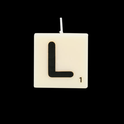 The Gift Label Getallen- en letterkaarsen - L