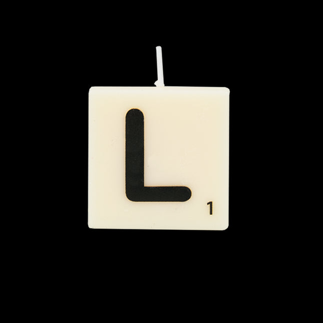 The Gift Label Getallen- en letterkaarsen - L