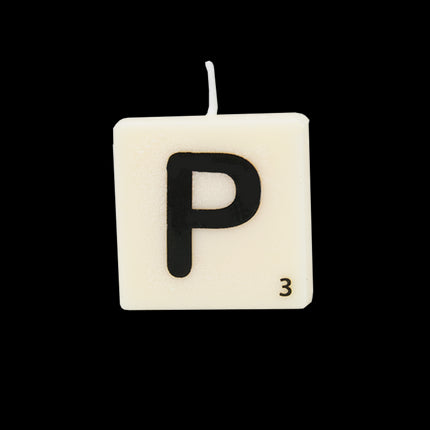 The Gift Label Getallen- en letterkaarsen - P