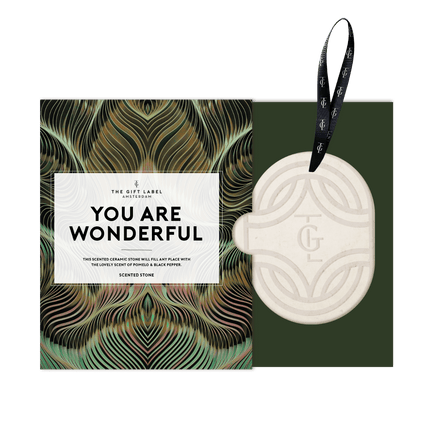 The Gift Label Geursteen - You are wonderful