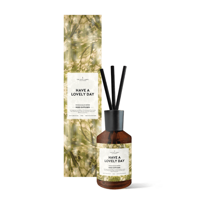 The Gift Label Geurstokjes - Have a lovely day