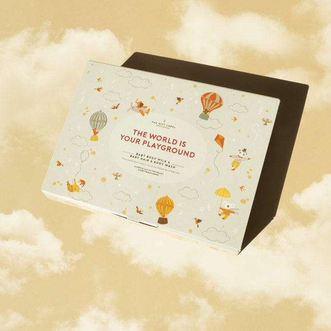 The Gift Label Gift box baby - The world is your playground