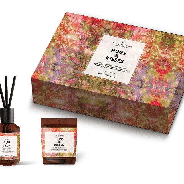 The Gift Label Gift Box Homeset - Hugs & Kisses