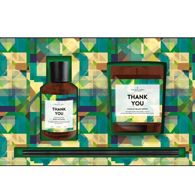 The Gift Label Gift Box Homeset - Thank You