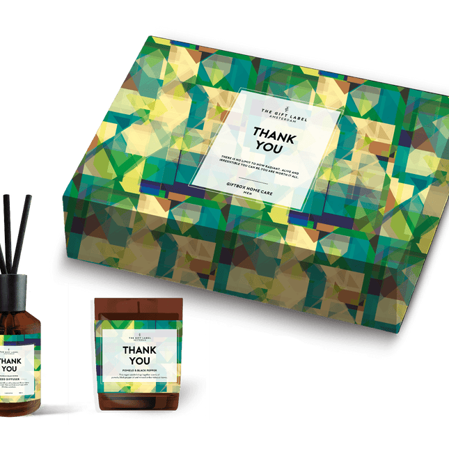 The Gift Label Gift Box Homeset - Thank You