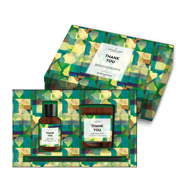 The Gift Label Gift Box Homeset - Thank You