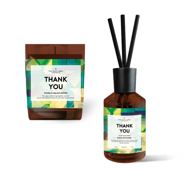 The Gift Label Gift Box Homeset - Thank You