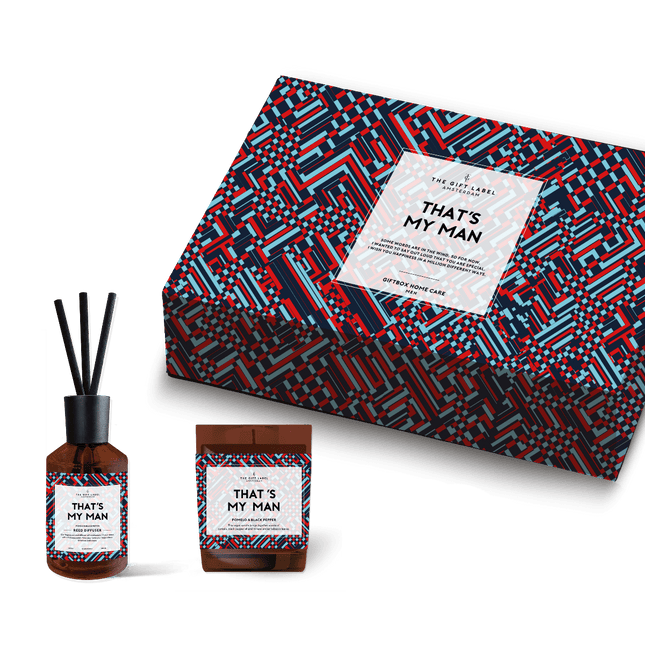 The Gift Label Gift Box Homeset - That's My Man