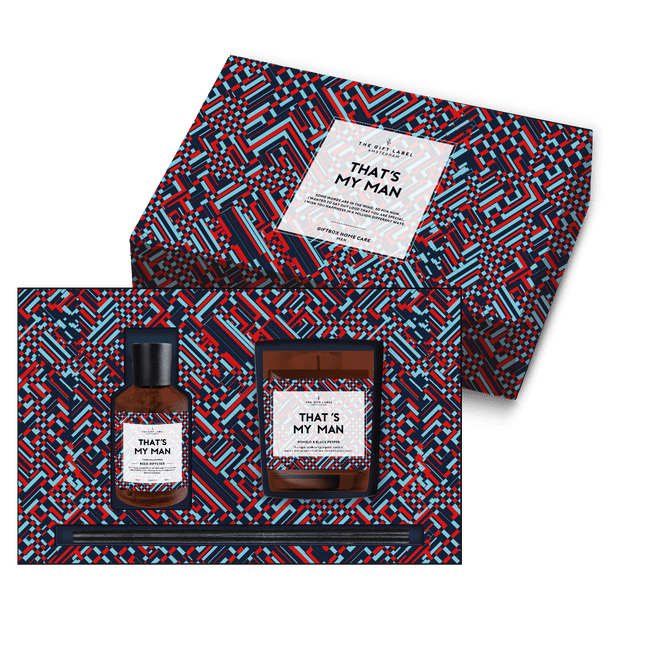 The Gift Label Gift Box Homeset - That's My Man