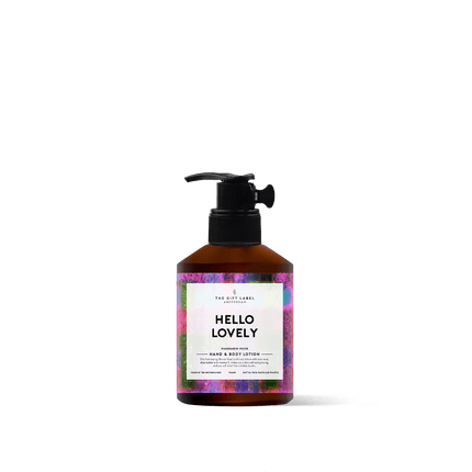 The Gift Label Hand & Body Lotion 200 ml - Hello Lovely FW24