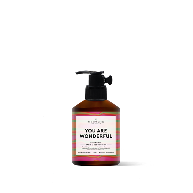 The Gift Label Hand & Body Lotion 200ml - You Are Wonderful SS25
