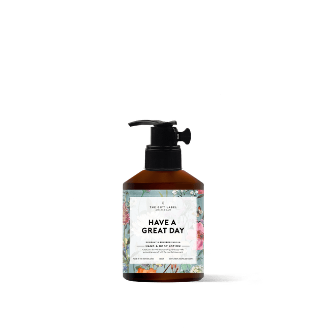 The Gift Label Hand & body lotion - Have a great day