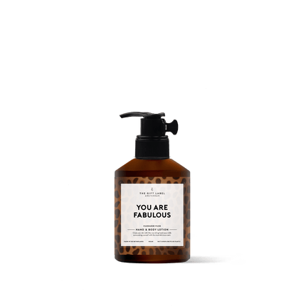 The Gift Label Hand & body lotion - Stay fabulous