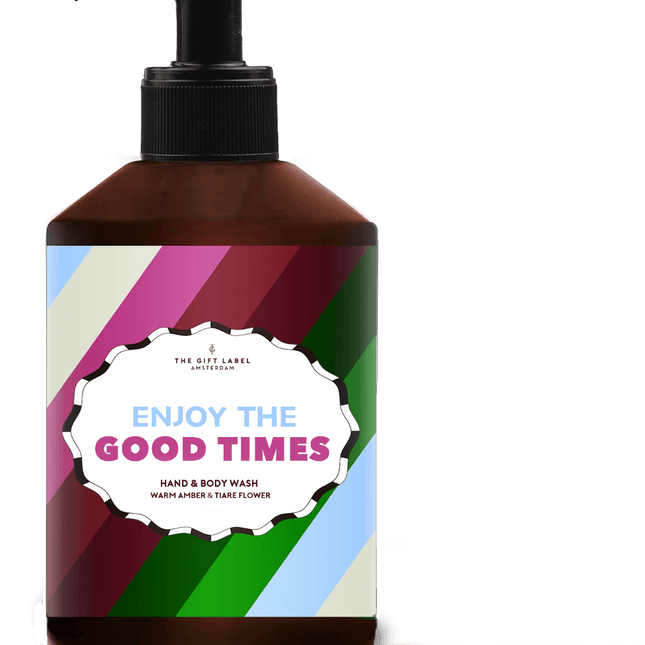 The Gift Label Hand & Body Wash 400ml PM - Enjoy The Good Times FW24