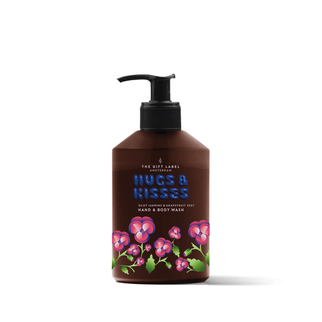 The Gift Label Hand & Body Wash 400ml PM - Hugs & Kisses SS25