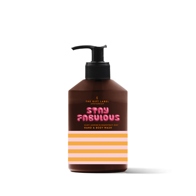 The Gift Label Hand & Body Wash 400ml PM - Stay Fabulous SS25