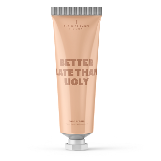 The Gift Label Hand Cream Tube 50ml - STUDIO - Better Late Than Ugly