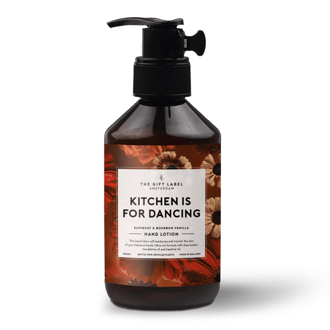 The Gift Label Hand Lotion - Kitchen is for dancing