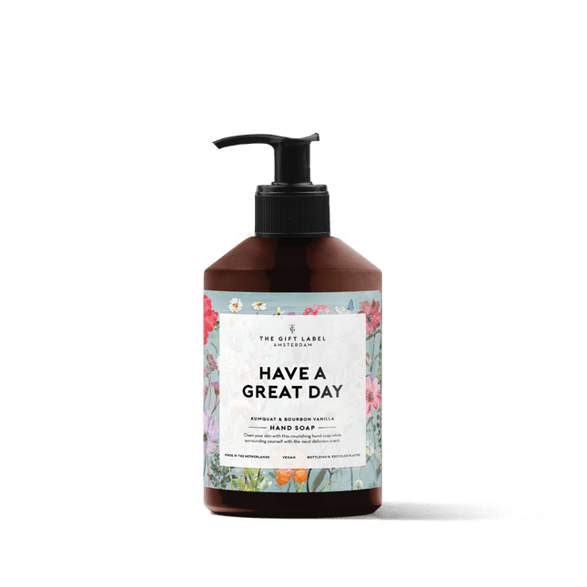 The Gift Label Hand soap - Have a great day