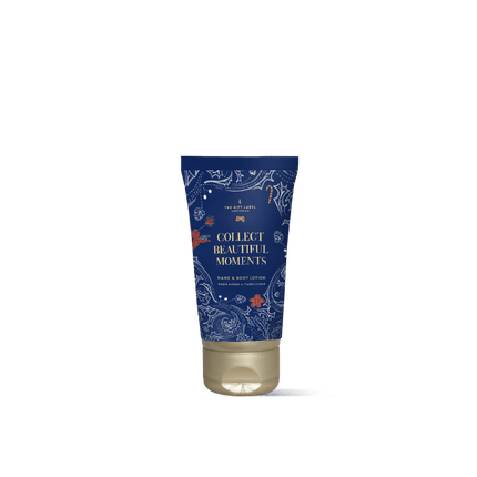 The Gift Label Kerst triangle giftbox - Candy cane wishes and mistletoe kisses