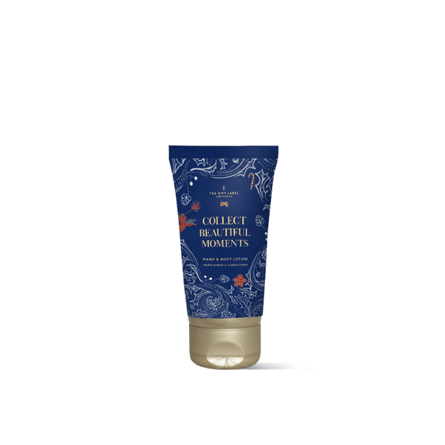The Gift Label Kerst triangle giftbox - Candy cane wishes and mistletoe kisses