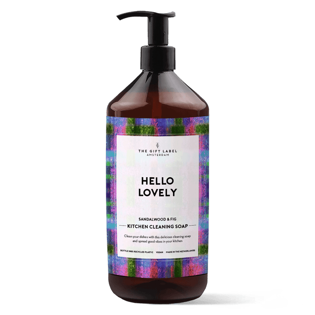 The Gift Label Kitchen Cleaning Soap 1000ml - Hello Lovely FW24