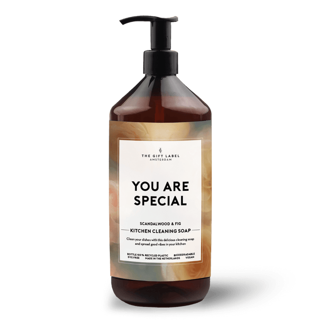 The Gift Label Kitchen cleaning soap - You are special