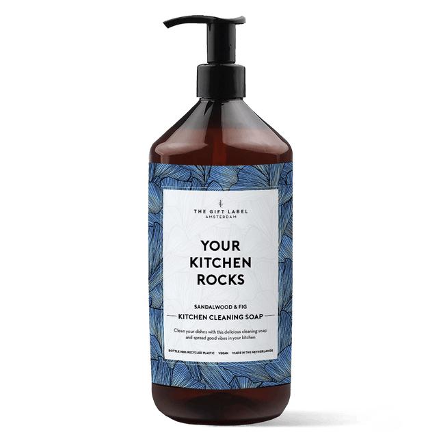 The Gift Label Kitchen cleaning soap - Your kitchen rocks