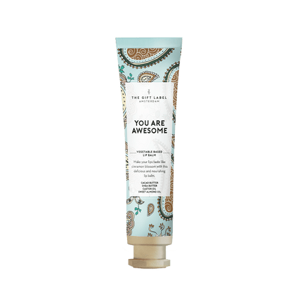 The Gift Label Lippenbalsem tube - You are awesome