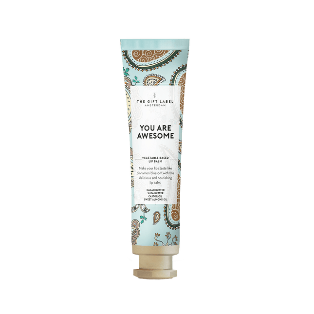 The Gift Label Lippenbalsem tube - You are awesome
