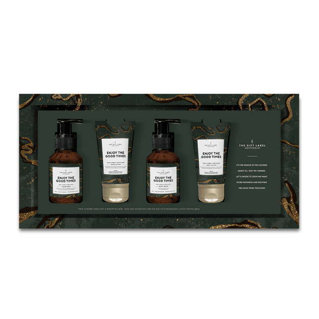 The Gift Label Luxe giftbox - Enjoy the good times